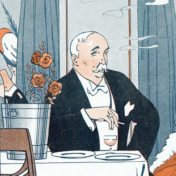 フランスの雑誌挿絵 ～LA VIE PARISIENNE～より（Edouard