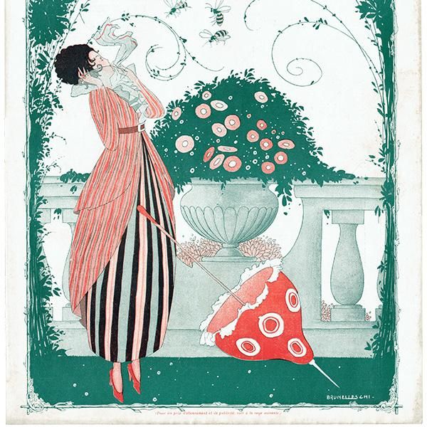フランスの雑誌表紙 ~LA VIE PARISIENNE~より(ウンベルト・ブルネレスキ/Umberto Brunelleschi)0519 - アンティークプリント & ヴィンテージプリントなどの古いプリント・古い紙もの専門店 コンフィーデザイン フランスの雑誌表紙 ~LA VIE PARISIENNE~より(ウンベルト・ブルネレスキ/Umberto Brunelleschi)0519 - アンティークプリント & ヴィンテージプリントなどの古いプリント・古い紙もの専門店 コンフィーデザイン