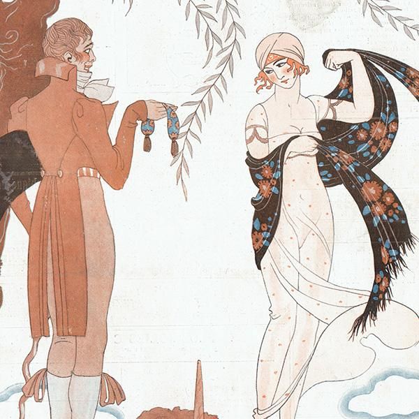 ジョルジュ・バルビエ(George Barbier)フランスの雑誌挿絵 ジョルジュ・バルビエ(George Barbier)フランスの雑誌挿絵