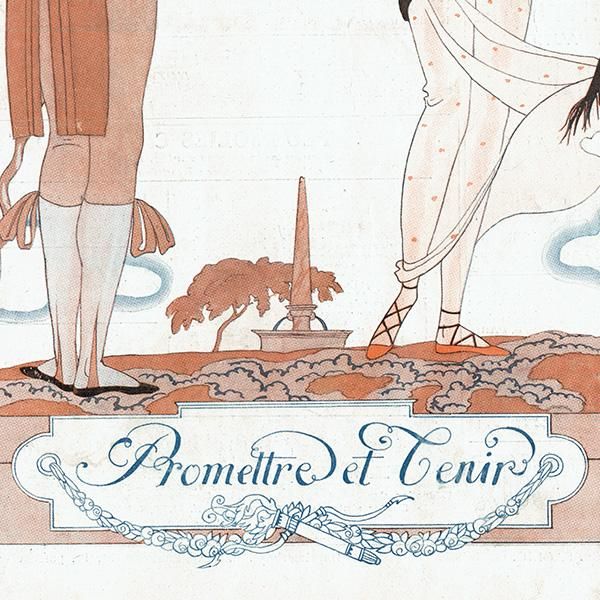 ジョルジュ・バルビエ（George Barbier）フランスの雑誌挿絵