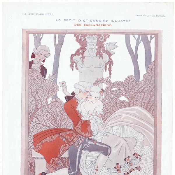 ジョルジュ・バルビエ（George Barbier）フランスの雑誌挿絵