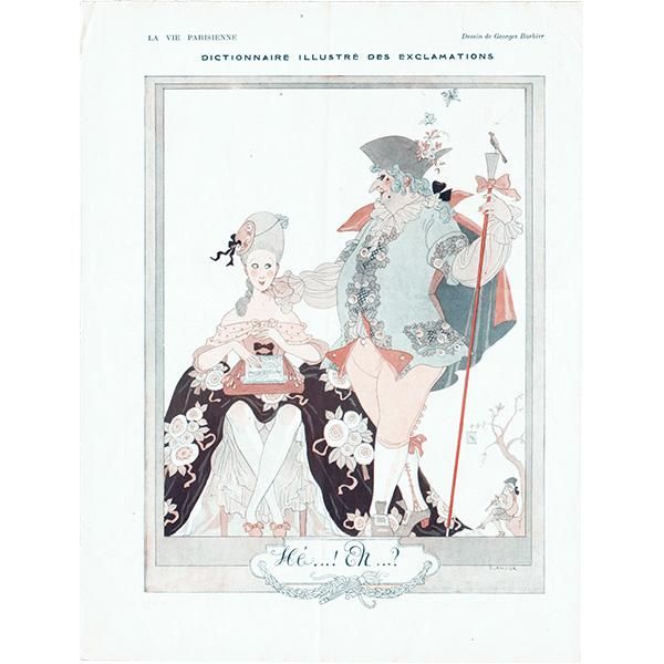 ジョルジュ・バルビエ(George Barbier)フランスの雑誌挿絵 ジョルジュ・バルビエ(George Barbier)フランスの雑誌挿絵