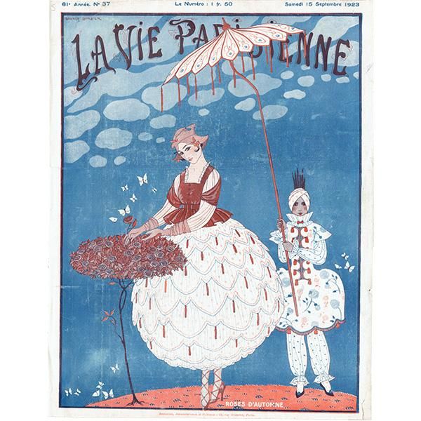 ジョルジュ・バルビエ(George Barbier)フランスの雑誌表紙 ジョルジュ・バルビエ(George Barbier)フランスの雑誌表紙