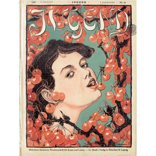 ドイツのイラスト文芸雑誌JUGEND（ユーゲント） 1896-8-8  0031