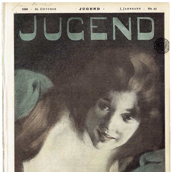 ドイツのイラスト文芸雑誌JUGEND（ユーゲント） 1896-10-24 NR.43  0042