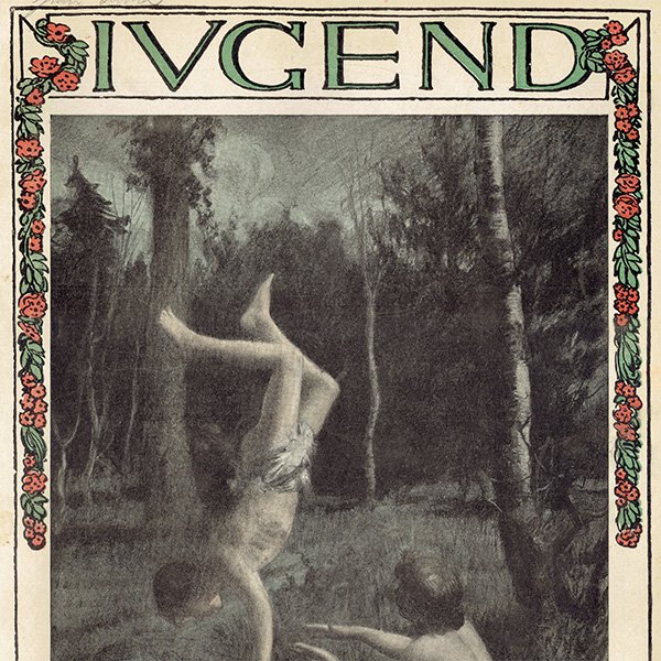 ドイツのイラスト文芸雑誌JUGEND（ユーゲント） 1896-11-14 NR.46  0045