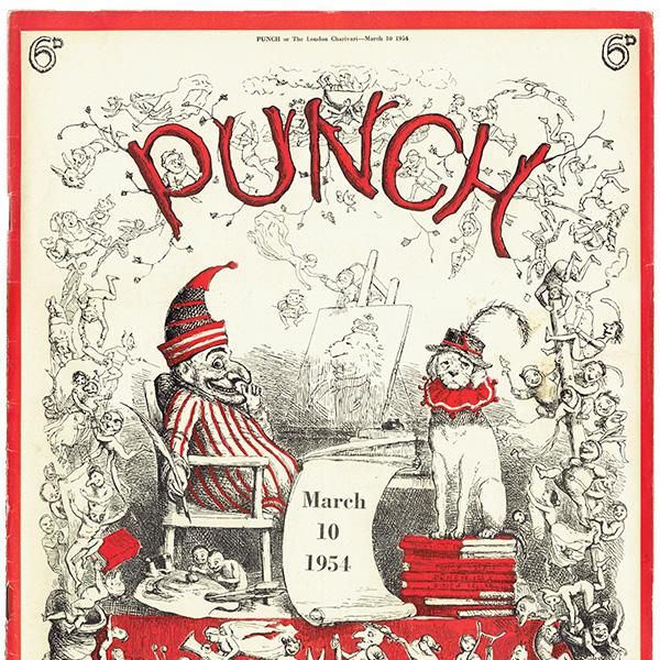 イギリスの週刊風刺漫画雑誌PUNCH(パンチ)1954年3月10日号 0252