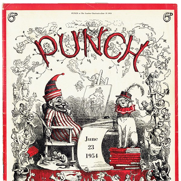 イギリスの週刊風刺漫画雑誌PUNCH(パンチ)1954年6月23日号 0256
