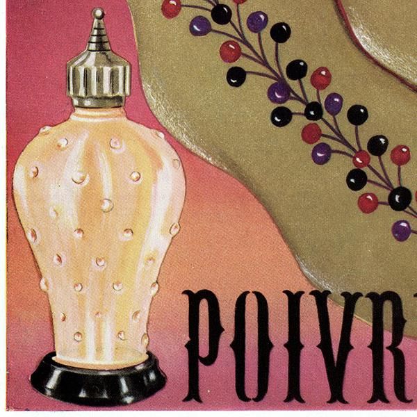 フランス ヴィンテージ広告 / CARON 香水 1955年 0294