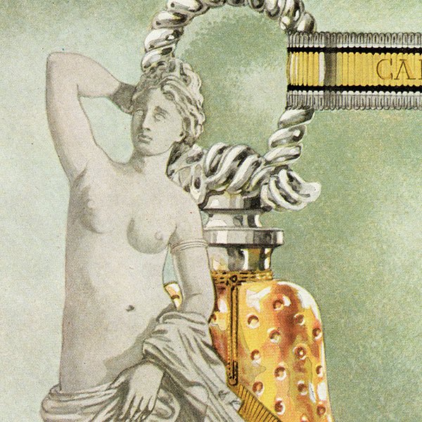 フランス ヴィンテージ広告 / CARON 香水 1958年 0295