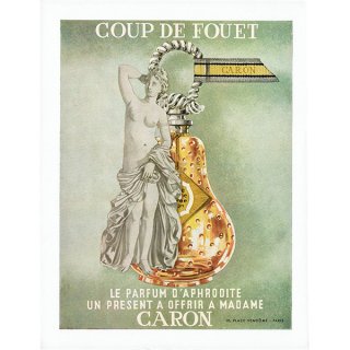 フランス ヴィンテージ広告 / CARON 香水 1958年 0295