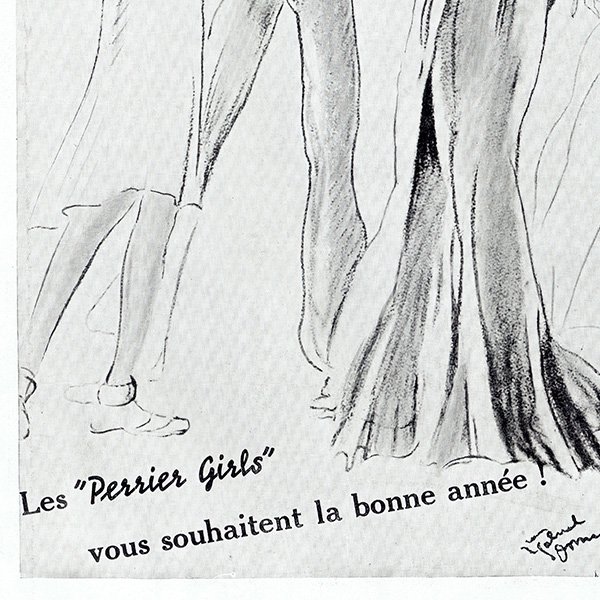 フランス ヴィンテージ広告 / Perrier ペリエ 1936年 0282
