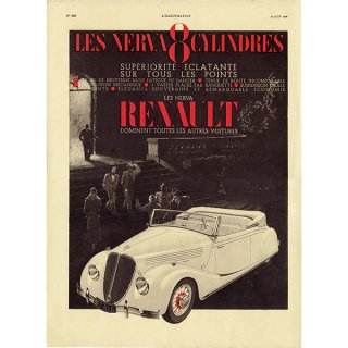 フレンチヴィンテージ広告 / Renault ルノー 1936年 0099