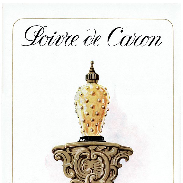 フレンチヴィンテージ広告 / CARON 香水 1954年 0264