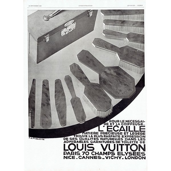 Louis Vuitton（ルイヴィトン） / フレンチヴィンテージ広告 1928年 0273 - アンティーク&ヴィンテージの古いプリント・紙もの  Comfy design