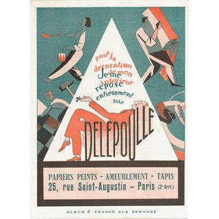 フレンチヴィンテージ広告 / Delepoulle 1925年 0259
