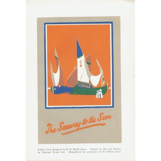 コマーシャルアート | COMMERCIAL ART VOL5 オリエント汽船会社(オリエントライン) 1928年 | 015