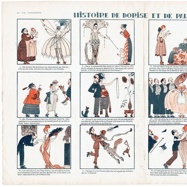 ジョルジュ・バルビエ（George Barbier）フランスの雑誌挿絵