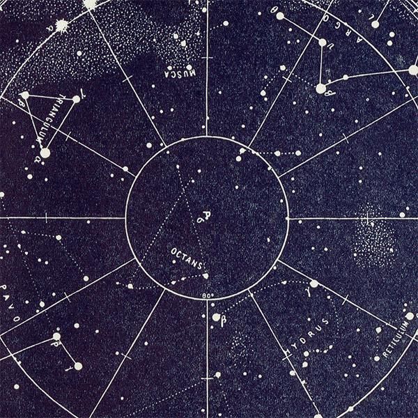天文学】星座・天の川 半球の天体アンティークプリント 0059 天文学】星座・天の川 半球の天体アンティークプリント 0059