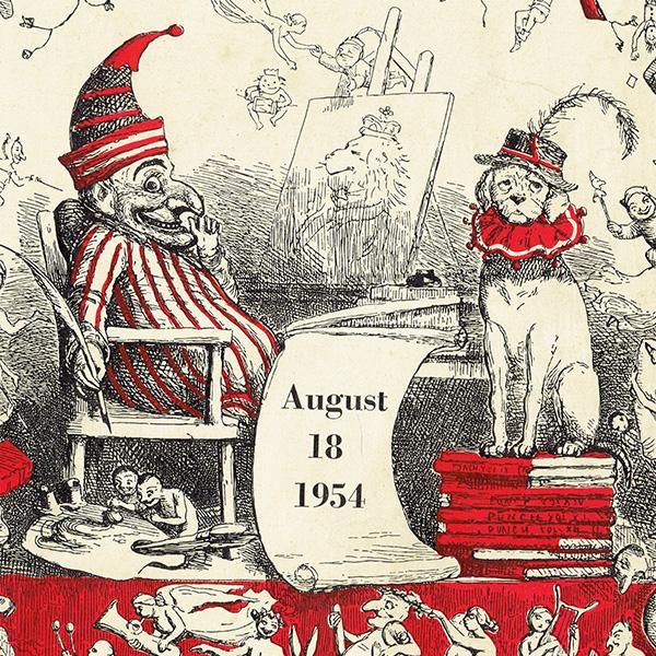 イギリスの週刊風刺漫画雑誌PUNCH(パンチ)1954年8月18日号 0298