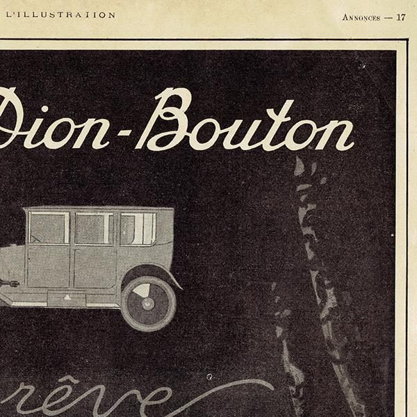 DE DION BOUTONʥɡǥ󡦥֡ȥ˥饷å 1924ǯ / եơ 0128