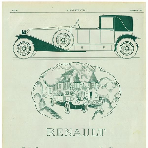 饷å ΡRENAULT 1923ǯ / եơ 0135