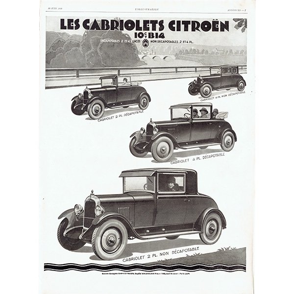 饷å եơ / Citroën ȥ ֥ꥪ 1928ǯ  0138