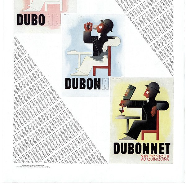 デュボネ（DUBONNET）/ カッサンドル（Cassandre） 1932年 フランスの古い広告（ヴィンテージ広告） 0289