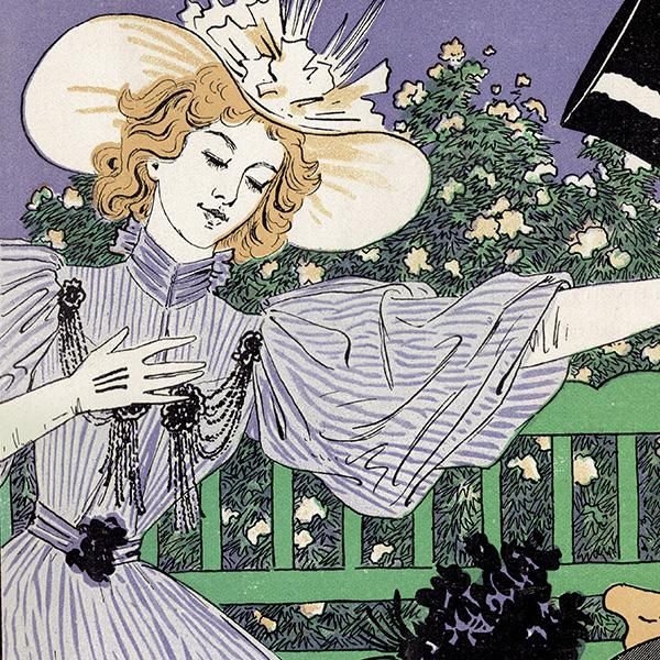 ドイツのイラスト文芸雑誌JUGEND（ユーゲント）アールヌーヴォー