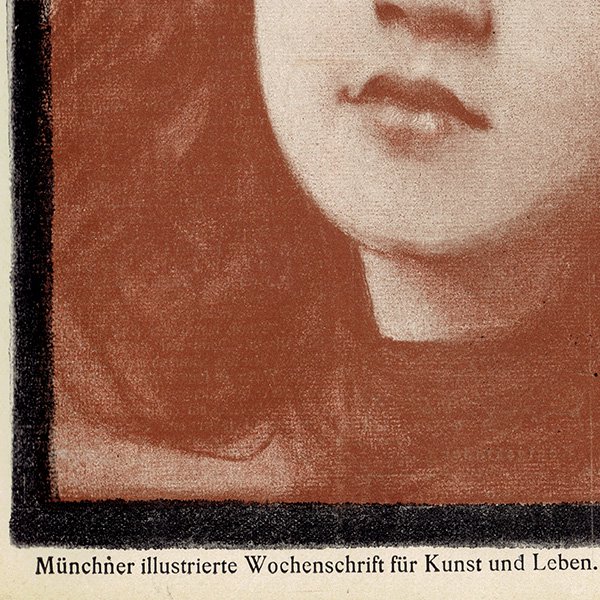 ドイツのイラスト文芸雑誌JUGEND（ユーゲント）アールヌーヴォー  1897-9-25 NR.39  0090