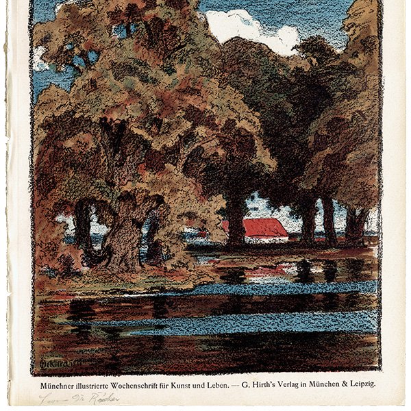 ドイツのイラスト文芸雑誌JUGEND（ユーゲント）アールヌーヴォー  1897-10-30 NR.44  0095