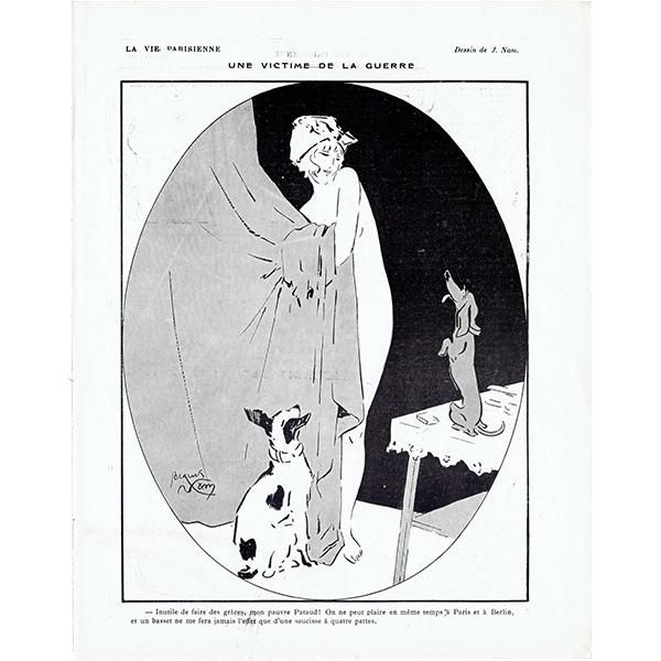 『4年保証』 フランスの雑誌挿絵 ～LA VIE PARISIENNE～より（Jacques その他