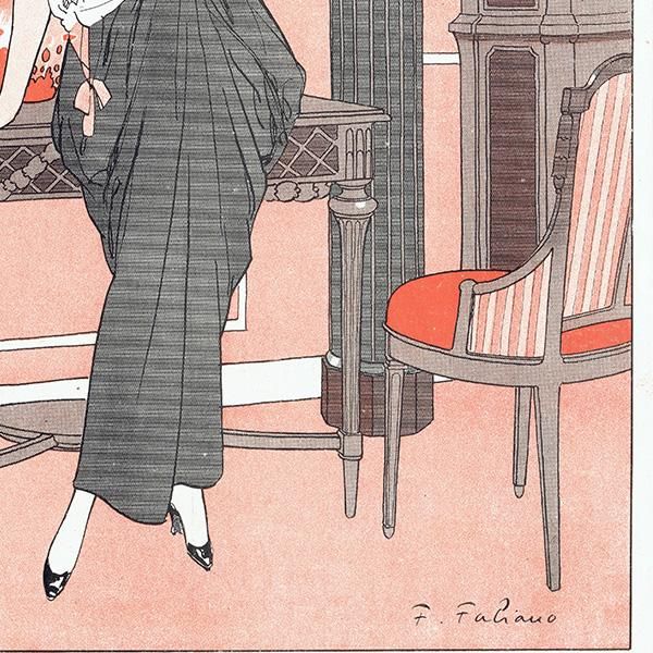 高品質の激安 フランスの雑誌挿絵 1914年 PARISIENNE～より VIE ～LA その他