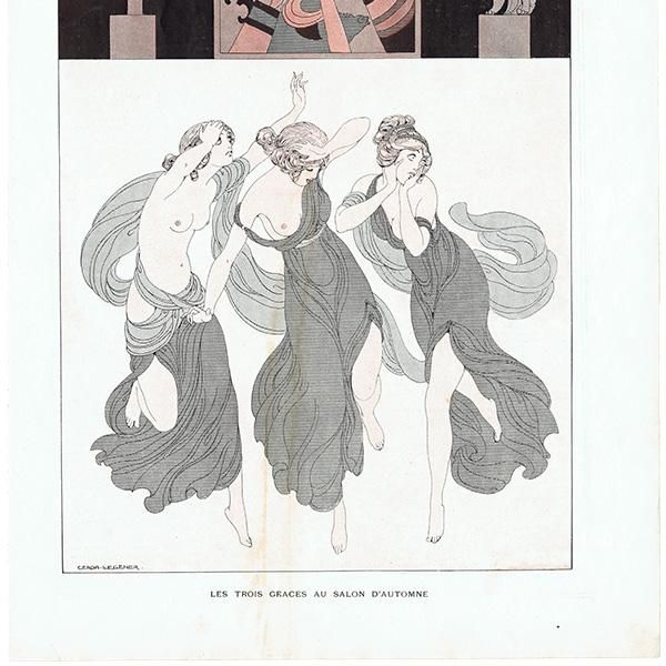 ʡGerda Wegener1913ǯ ե󥹤λ޳ LA VIE PARISIENNE0562