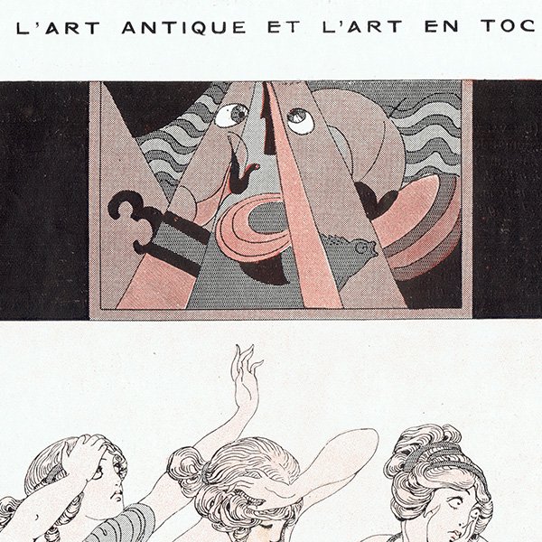 ゲルダ・ヴィーグナー（Gerda Wegener）1913年 フランスの雑誌挿絵 〜LA VIE PARISIENNE〜より0562