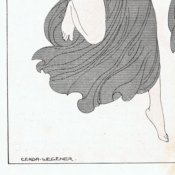 ゲルダ・ヴィーグナー（Gerda Wegener）1913年 フランスの雑誌挿絵 〜LA VIE PARISIENNE〜より0562