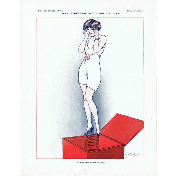 フランスの雑誌挿絵 ～LA VIE PARISIENNE～より（ファビアン
