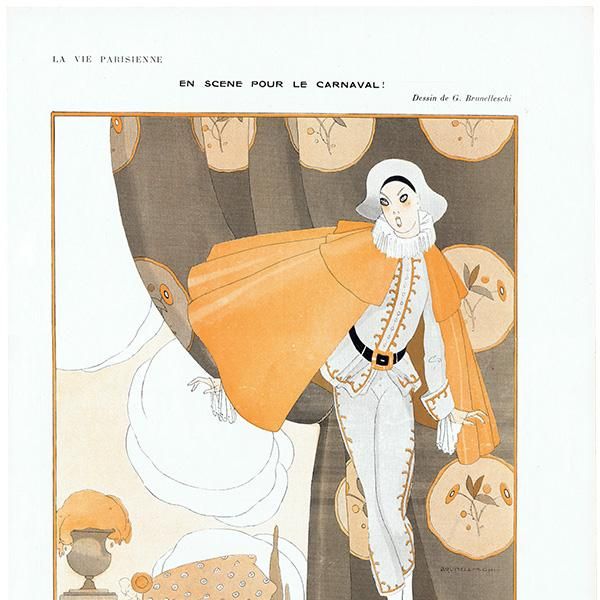 フランスの雑誌挿絵 1914年 ～LA VIE PARISIENNE～より