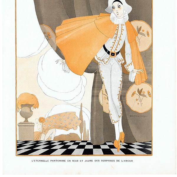 フランスの雑誌挿絵 1914年 ~LA VIE PARISIENNE~より(ウンベルト・ブルネレスキ/Umberto Brunelleschi)0569 フランスの雑誌挿絵 1914年 ~LA VIE PARISIENNE~より(ウンベルト・ブルネレスキ/Umberto Brunelleschi)0569