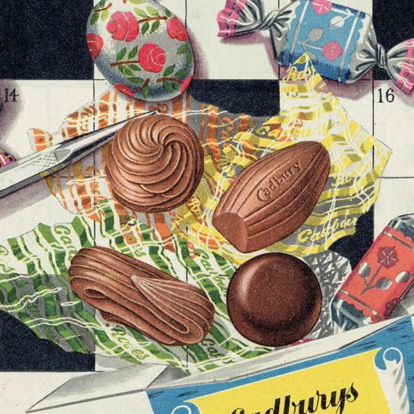 Cadbury's Roses / キャドバリーローズ 1950年代 イギリスの古い