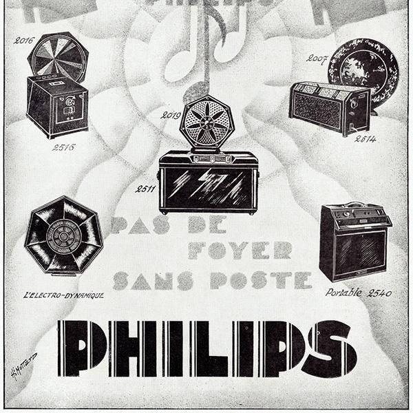 PHILIPSʥեåץ 1930ǯΥե󥹤θŤʥơ 0297