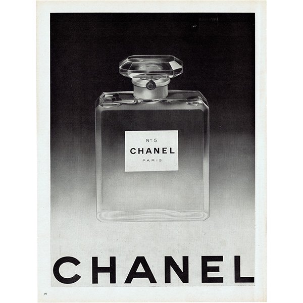 シャネル N°5(CHANEL) 香水 フランスの古い広告（ヴィンテージ広告） 1947年 0300