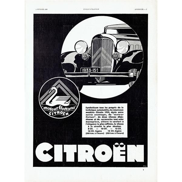 饷å ȥCitroënĻ 1933ǯ / ե󥹤θŤʥơ 0156