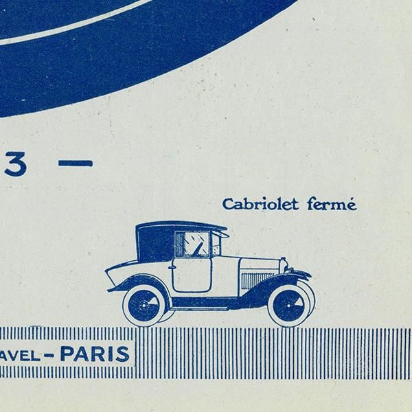 饷å ȥCitroën1923ǯ / ե󥹤θŤʥơ 0157