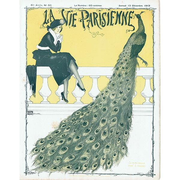 フランスの雑誌表紙 1913年 ~LA VIE PARISIENNE~より フランスの雑誌表紙 1913年 ~LA VIE PARISIENNE~より