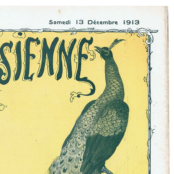 フランスの雑誌表紙 1913年 〜LA VIE PARISIENNE〜より（ジョルジュ・レオネック/Georges Léonnec）0572