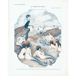 フランスの雑誌挿絵 1913年 〜LA VIE PARISIENNE〜より（シェリ・エルアール/Chéri Hérouard）0576