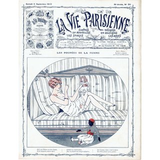 LA VIE PARISIENNE（パリジェンヌ） - アンティークプリント 