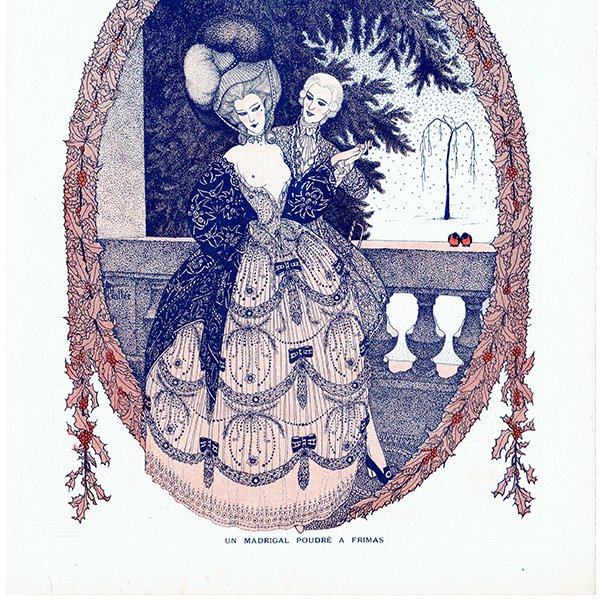 フランスの雑誌挿絵 1913年 〜LA VIE PARISIENNE〜より（Armand Vallée）0580