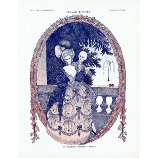 フランスの雑誌挿絵 1913年 〜LA VIE PARISIENNE〜より（Armand Vallée）0580